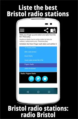 Bristol radio stations radio Bristol android App screenshot 1